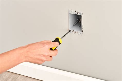 drywall electrical box|installing electrical box on drywall.